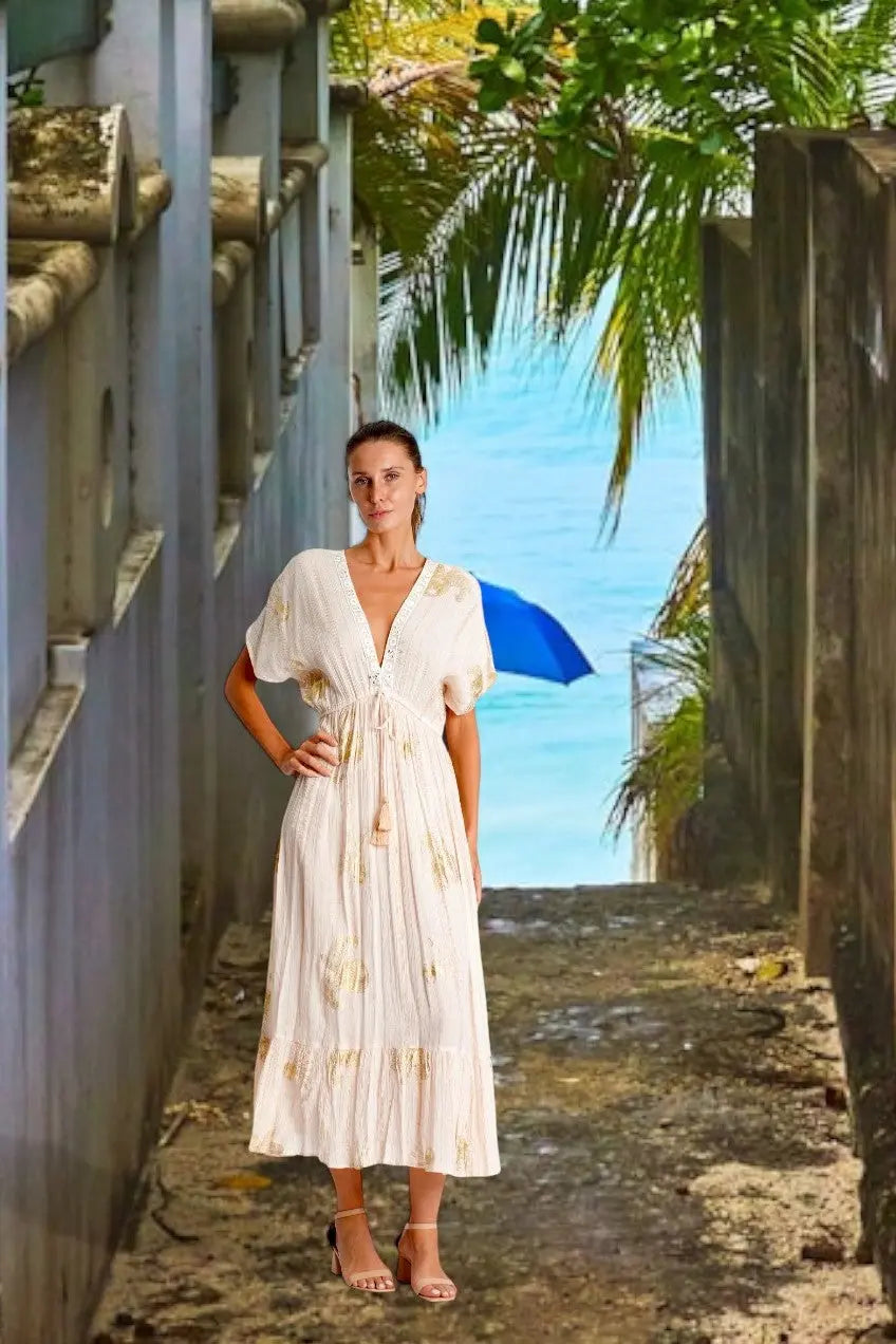 Long White Maxi Dress