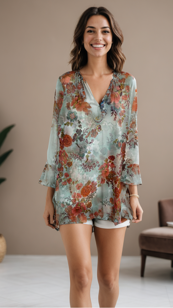 Animal Print Cover Up